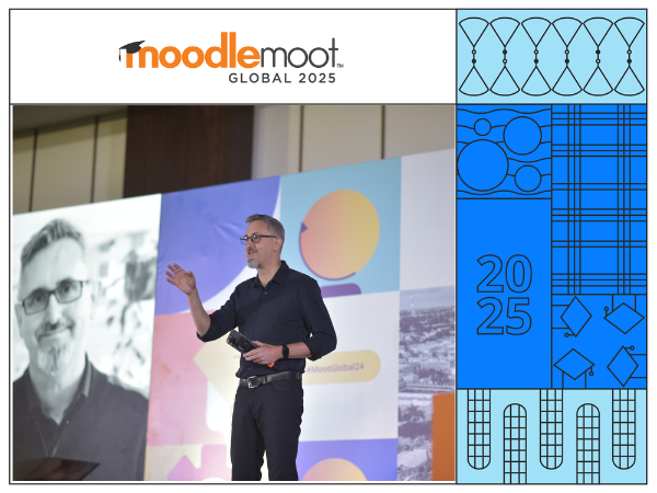 Martin presenting at MoodleMoot Global in Mexico